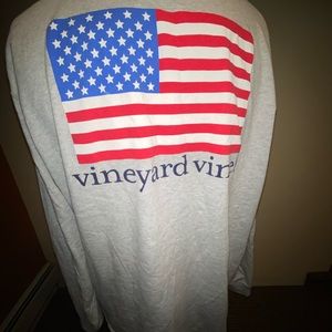 American Flag Vineyard Vines Long Sleeve